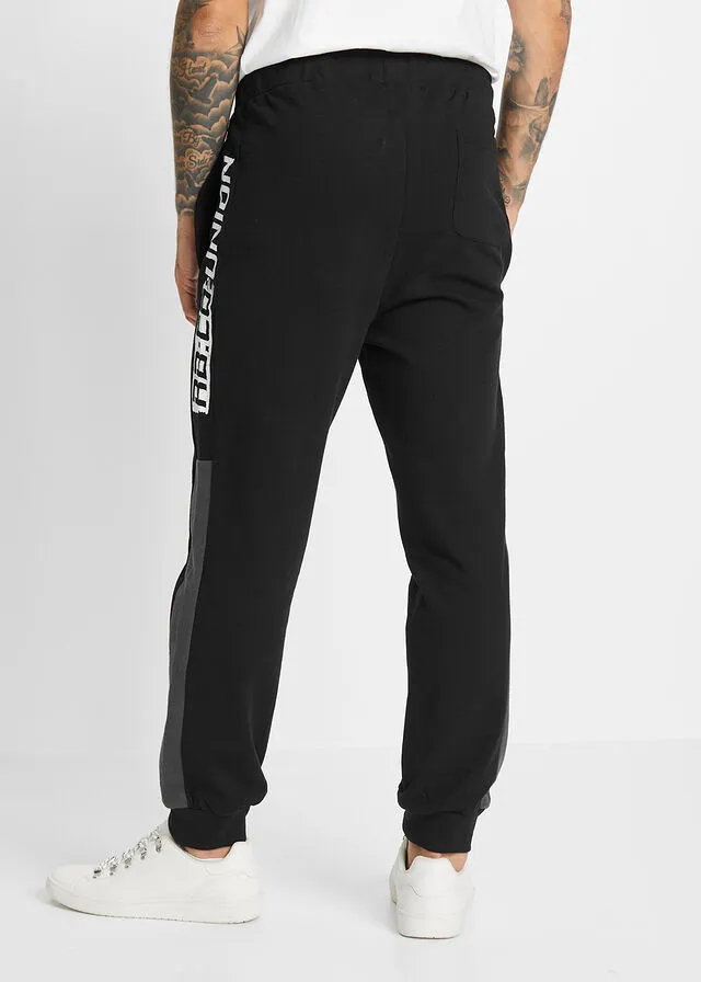 PANTALóN DE CHáNDAL CON POLIéSTER RECICLADO NEGROPIZARRA