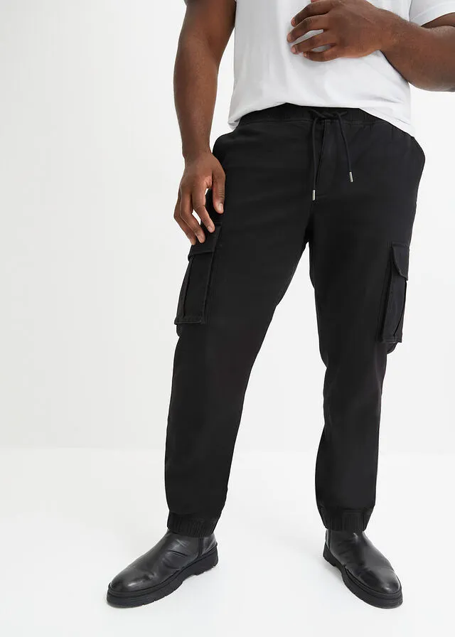 Pantalón de estilo cargo Café con leche