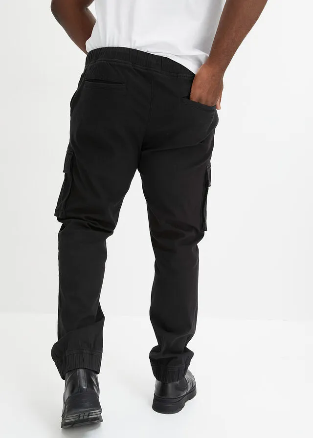 Pantalón de estilo cargo Café con leche