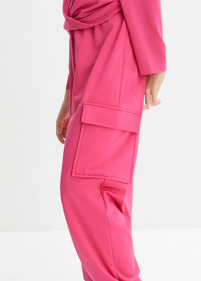 Pantalón de estilo cargo Pink lady