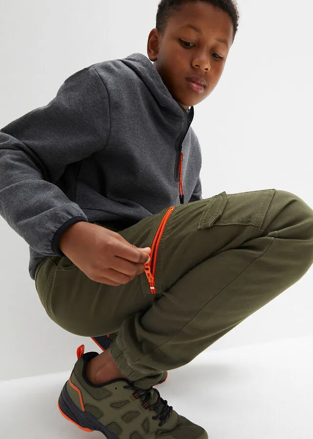 Pantalón de estilo cargo Verde oliva oscuro