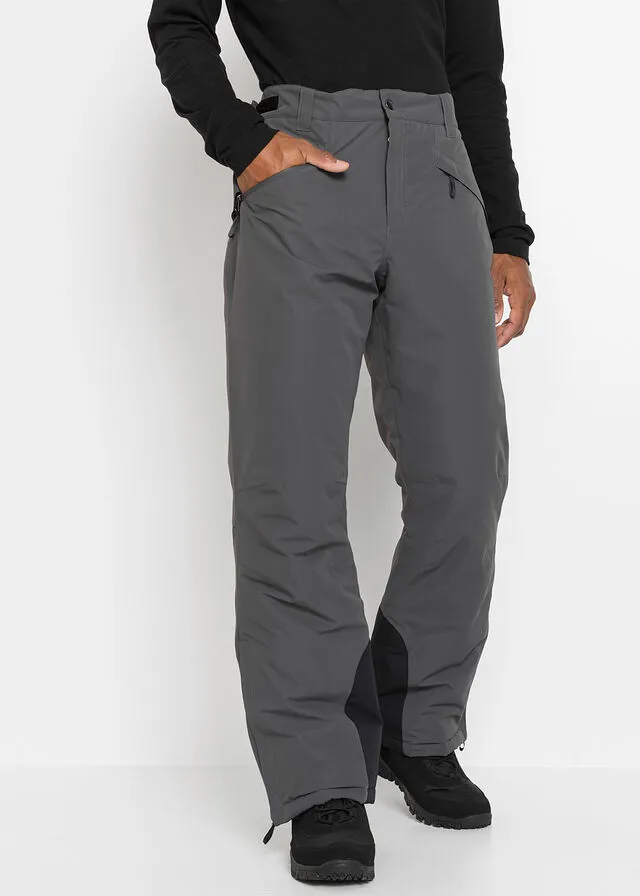 Pantalón térmico funcional con poliéster reciclado pizarra