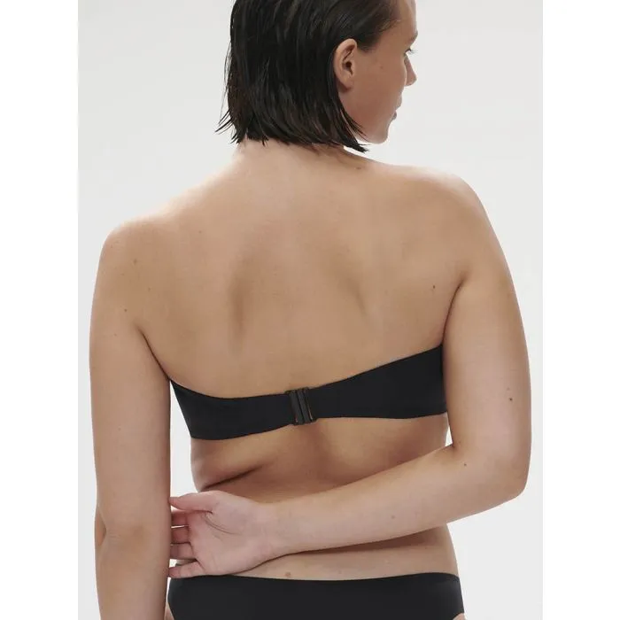 Parte de arriba Bikini Simone Perele Palmeraie Bandeau con aros 1ECB31 Negro