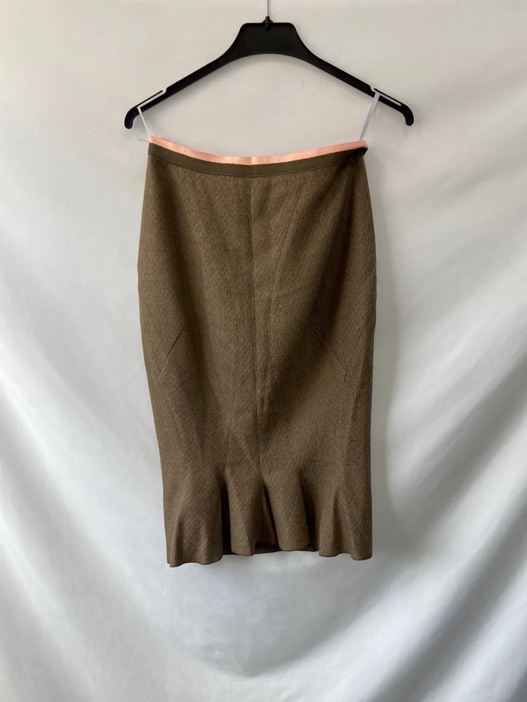 PAUL SMITH. Falda marrón talla 38