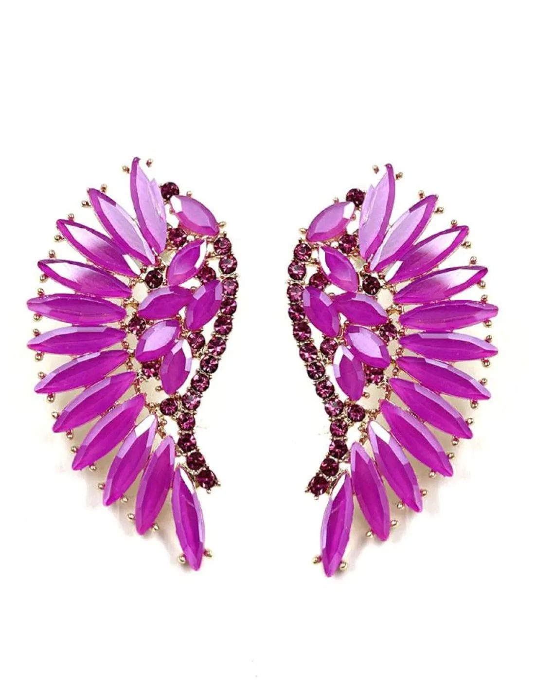 PENDIENTES FUCSIAS DE FIESTA PARA INVITADA DE BODA