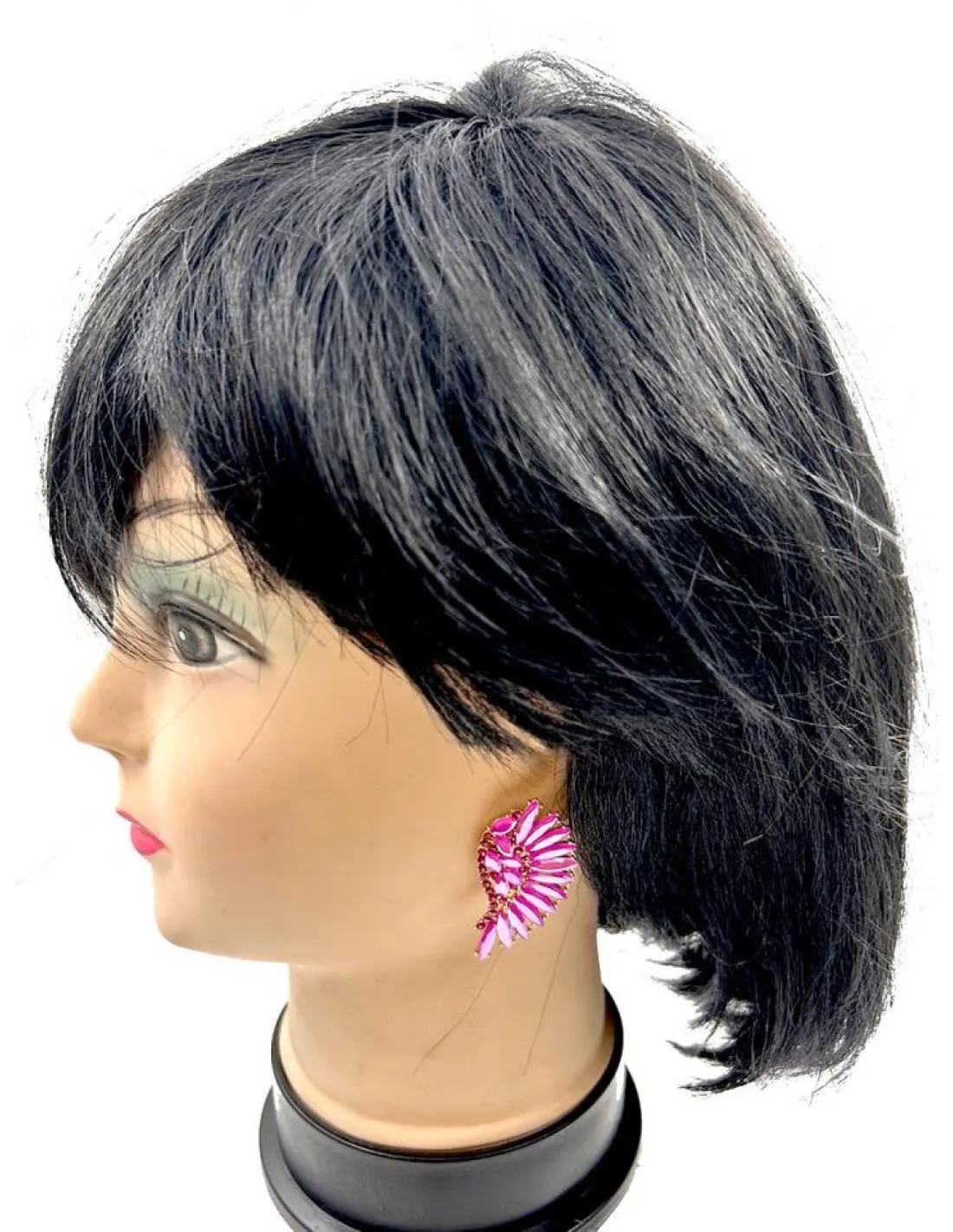 PENDIENTES FUCSIAS DE FIESTA PARA INVITADA DE BODA