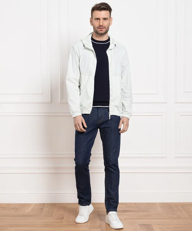 Peserico Green windbreaker