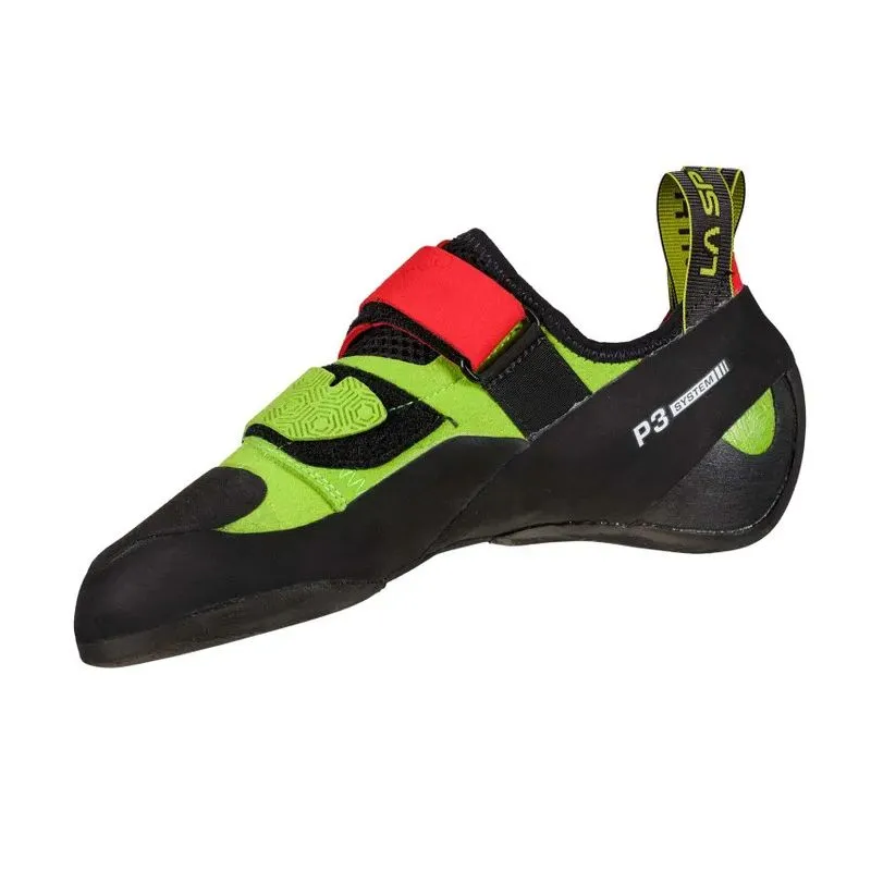 Pies de gato La Sportiva Kubo (Goji/Neon) Mixto