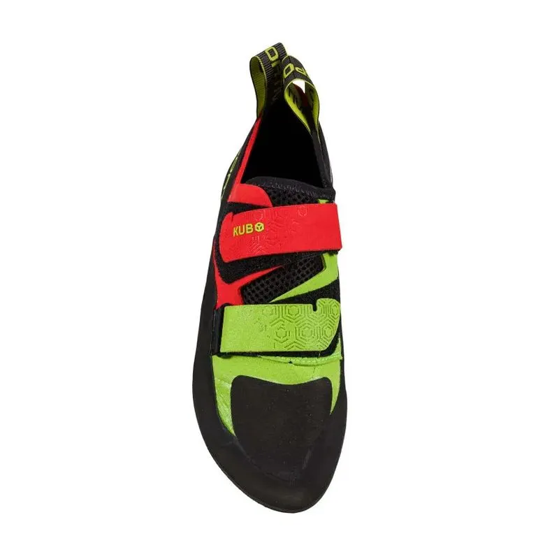Pies de gato La Sportiva Kubo (Goji/Neon) Mixto