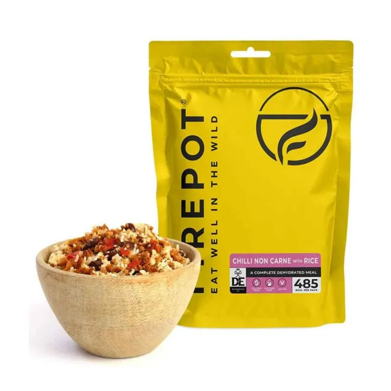 Plato liofilizado FIREPOT Guindilla vegana