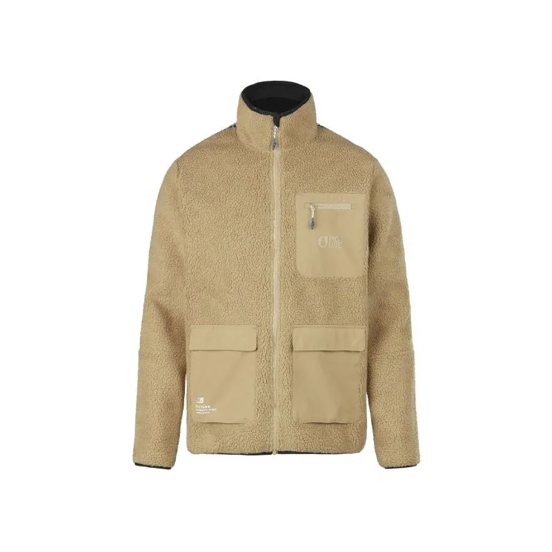 Polar con cremallera para hombre Picture Quilchena (Piedra oscura)