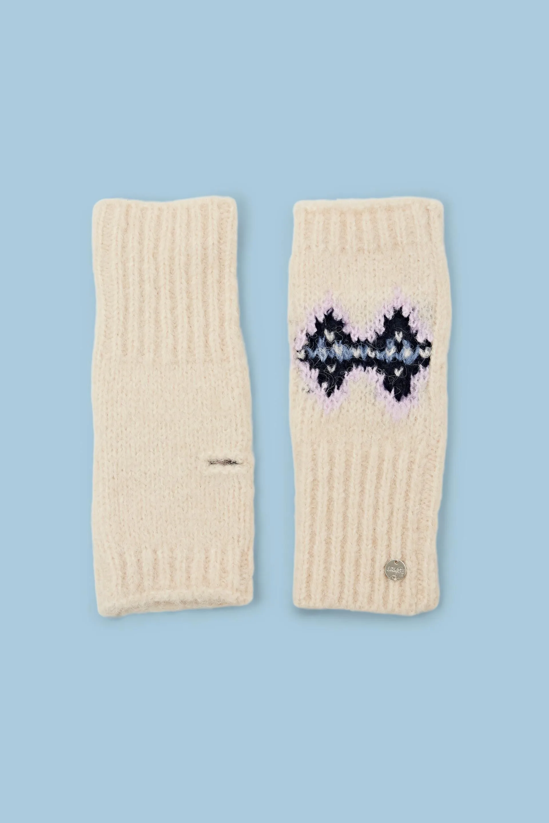 Puños de punto estilo Fair Isle