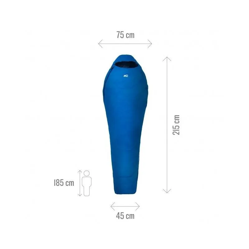 Saco de dormir Millet Baikal 750 Reg (Sky diver)