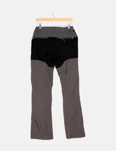 Salewa Pantalón gris técnico
