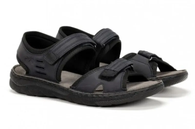 Sandalias Y Zue Fluchos 1753 piel negro