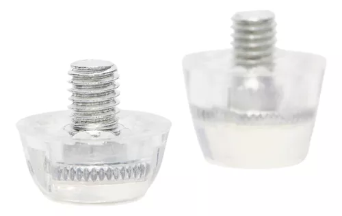 Set Toperoles De Repuestos Tpu 7/9 Mm Transparentes 12 Unid