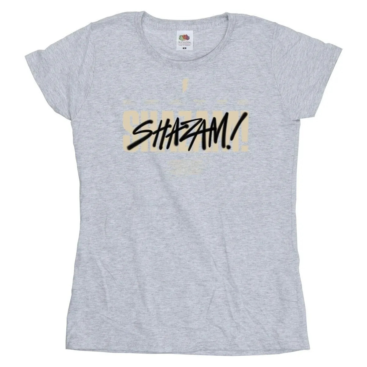 Shazam Fury Of The Gods Vandalised Logo