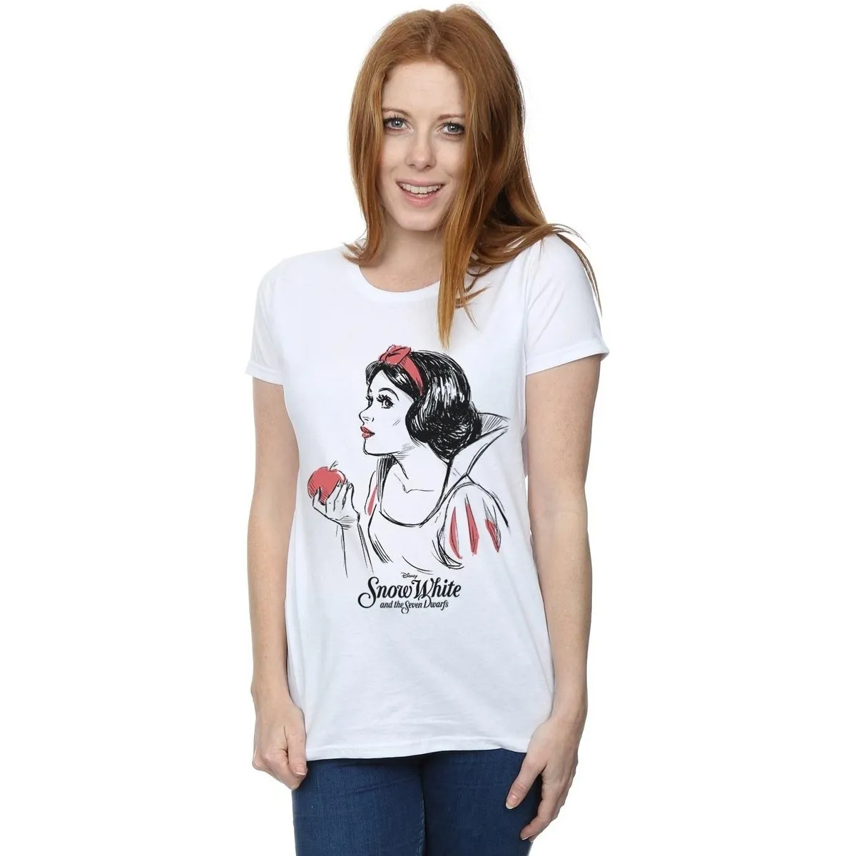 Snow White Apple Sketch