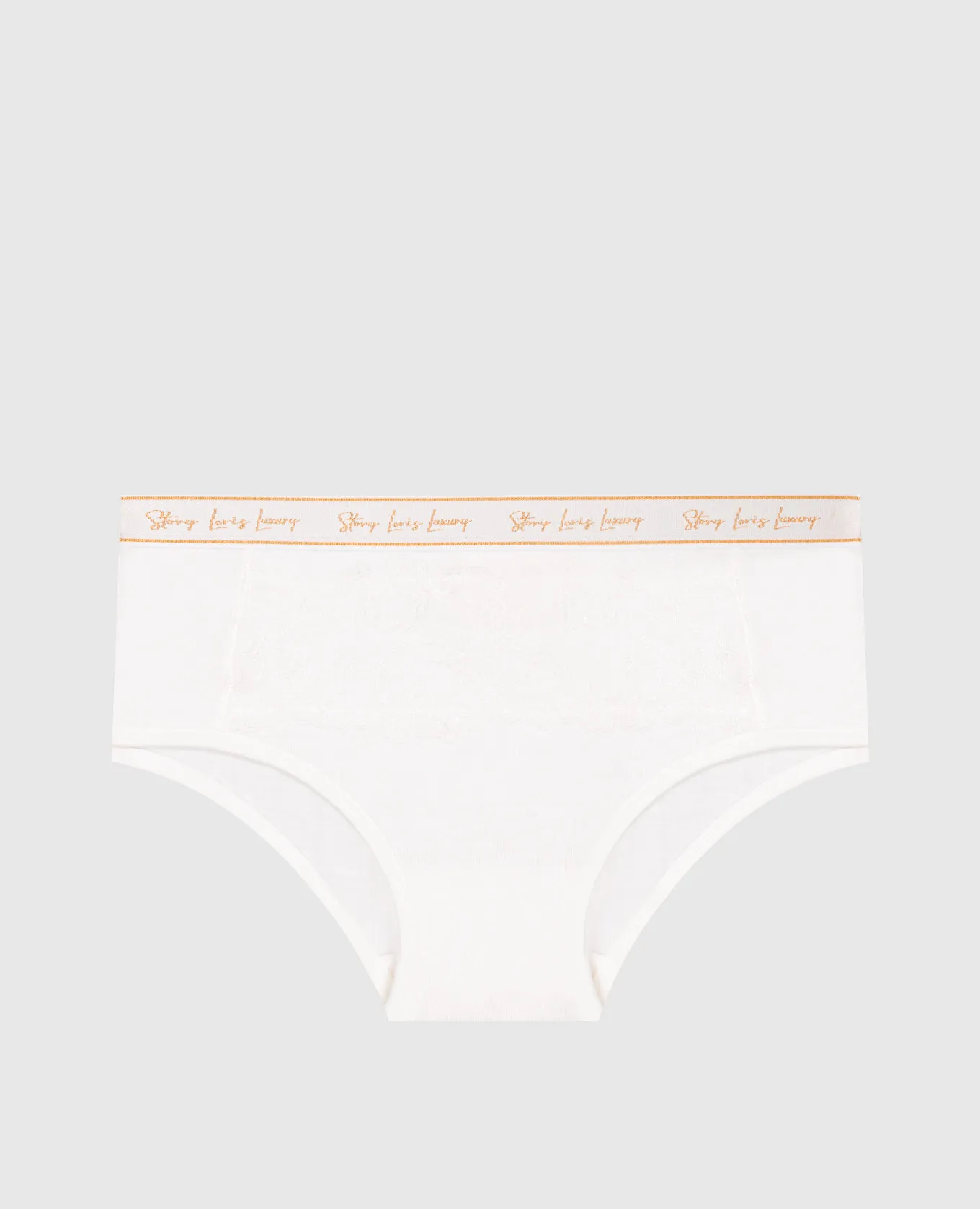 Story Loris Children's white panties with lace