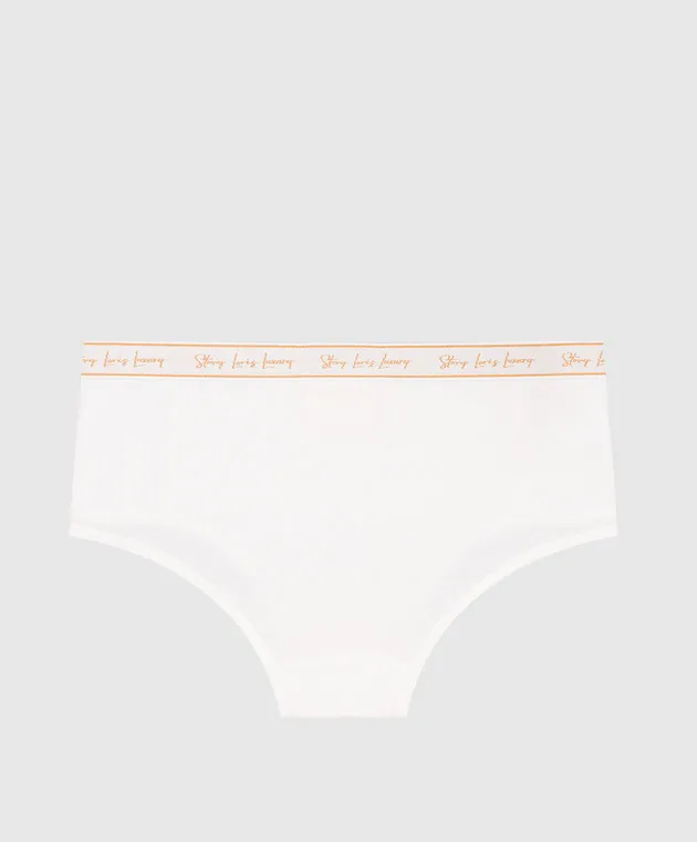 Story Loris Children's white panties with lace