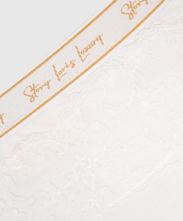Story Loris Children's white panties with lace
