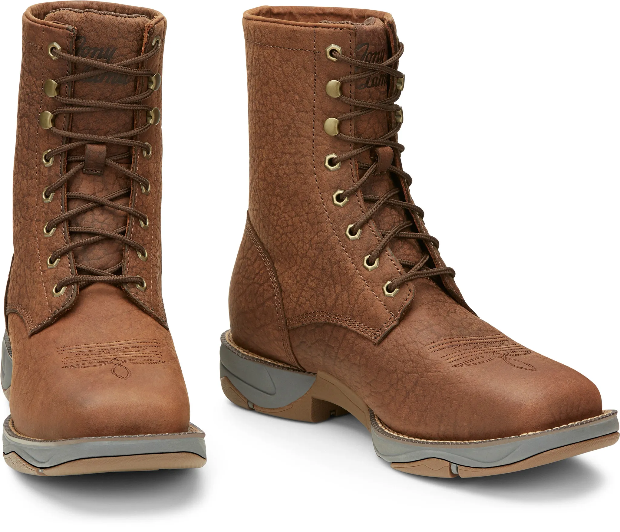 Tova 8" Steel Toe Lace Up
