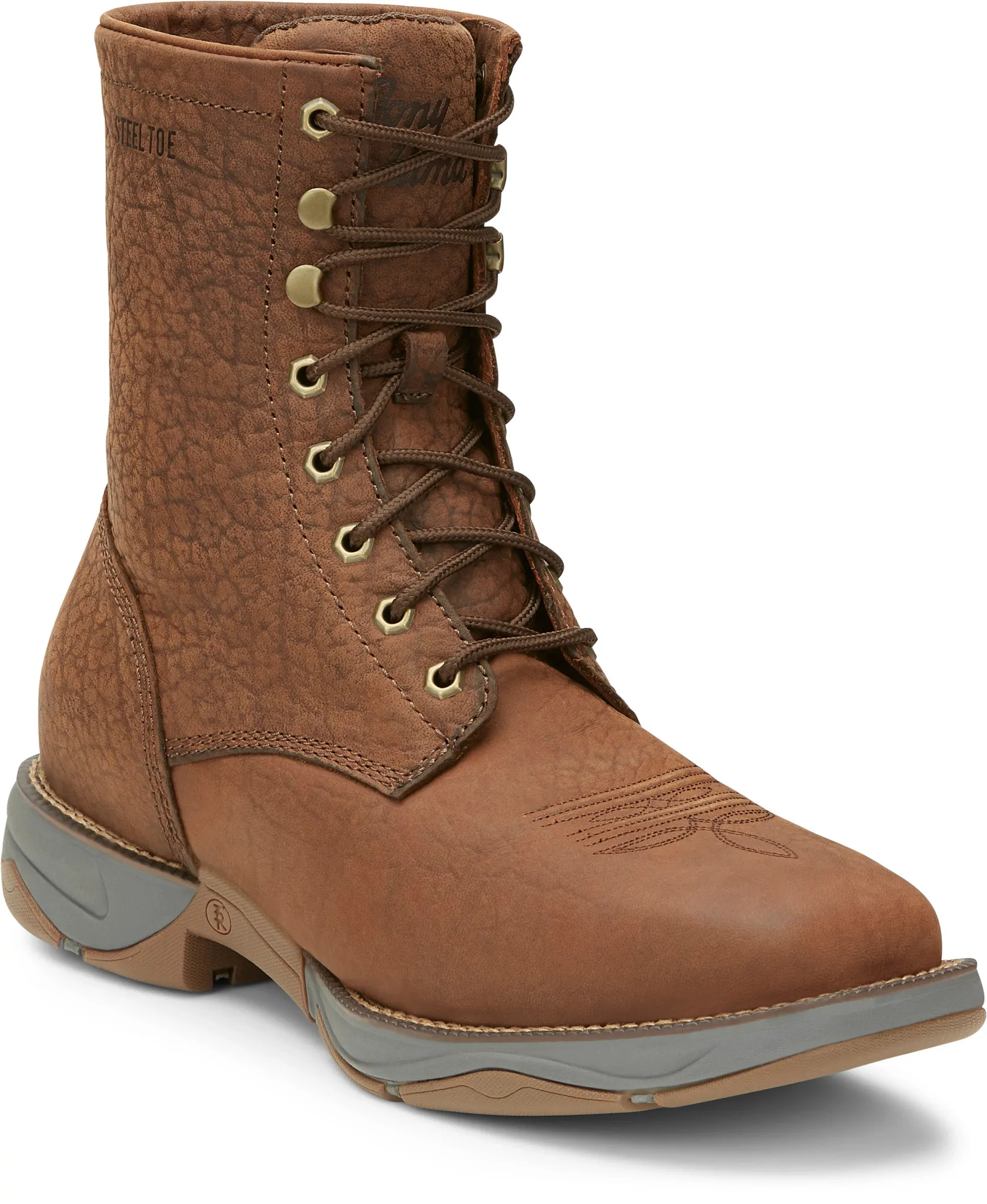 Tova 8" Steel Toe Lace Up