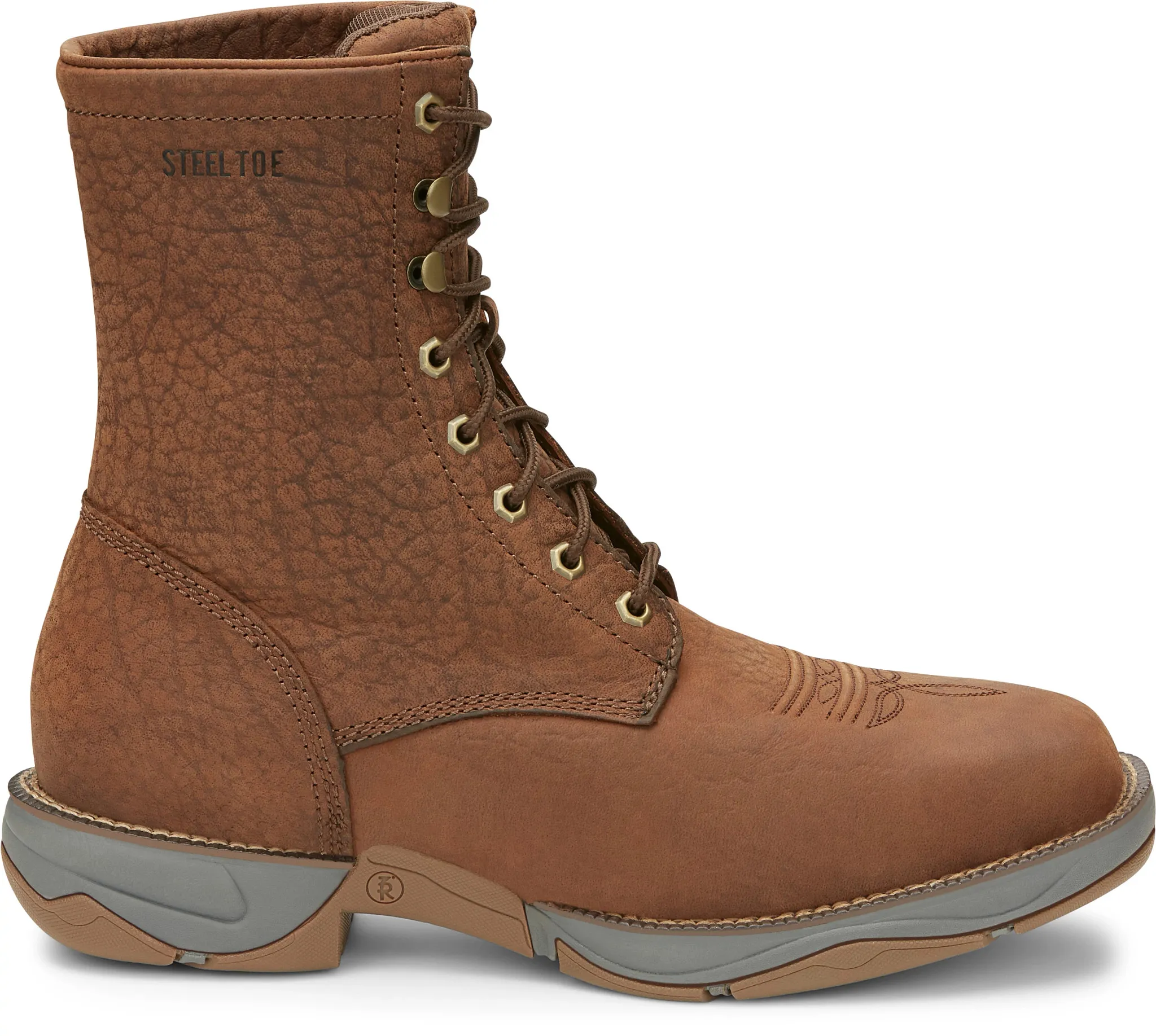 Tova 8" Steel Toe Lace Up