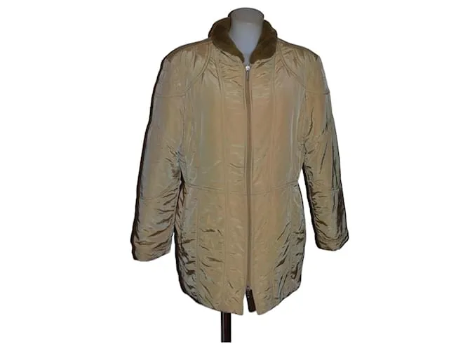 Trussardi Capa Beige Dorado 