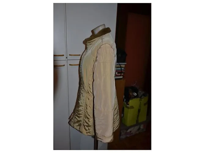 Trussardi Capa Beige Dorado 