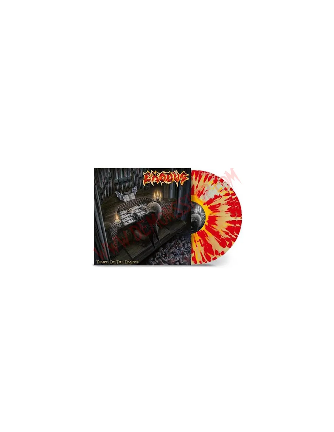 VINILO LP EXODUS  TEMPO OF THE DAMNED