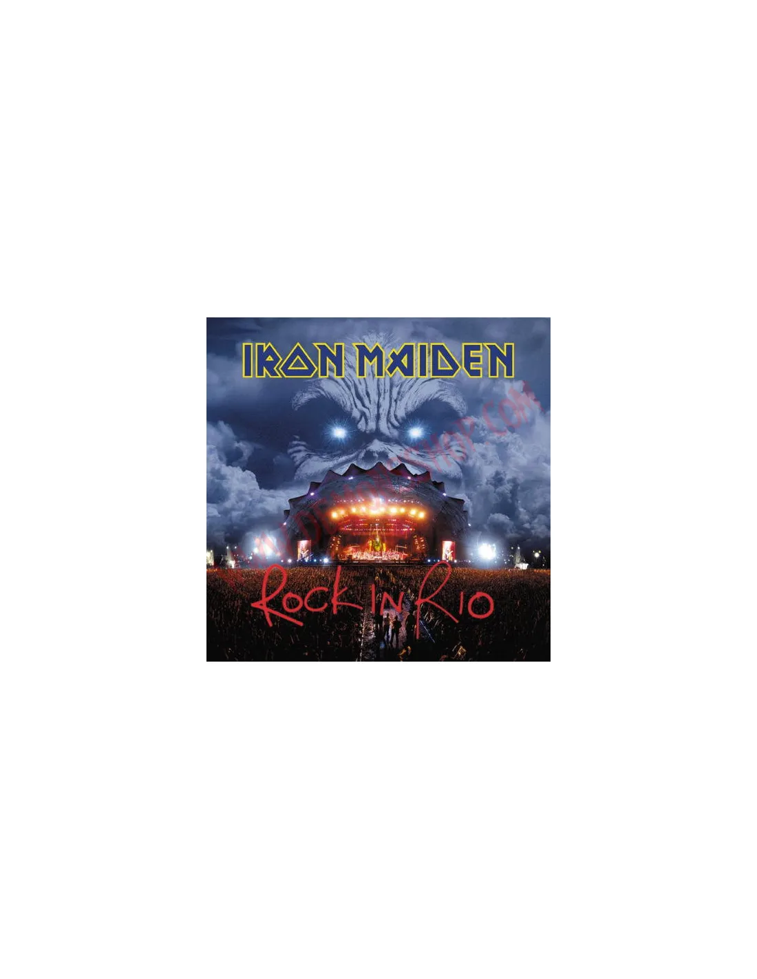 VINILO LP IRON MAIDEN  ROCK IN RIO