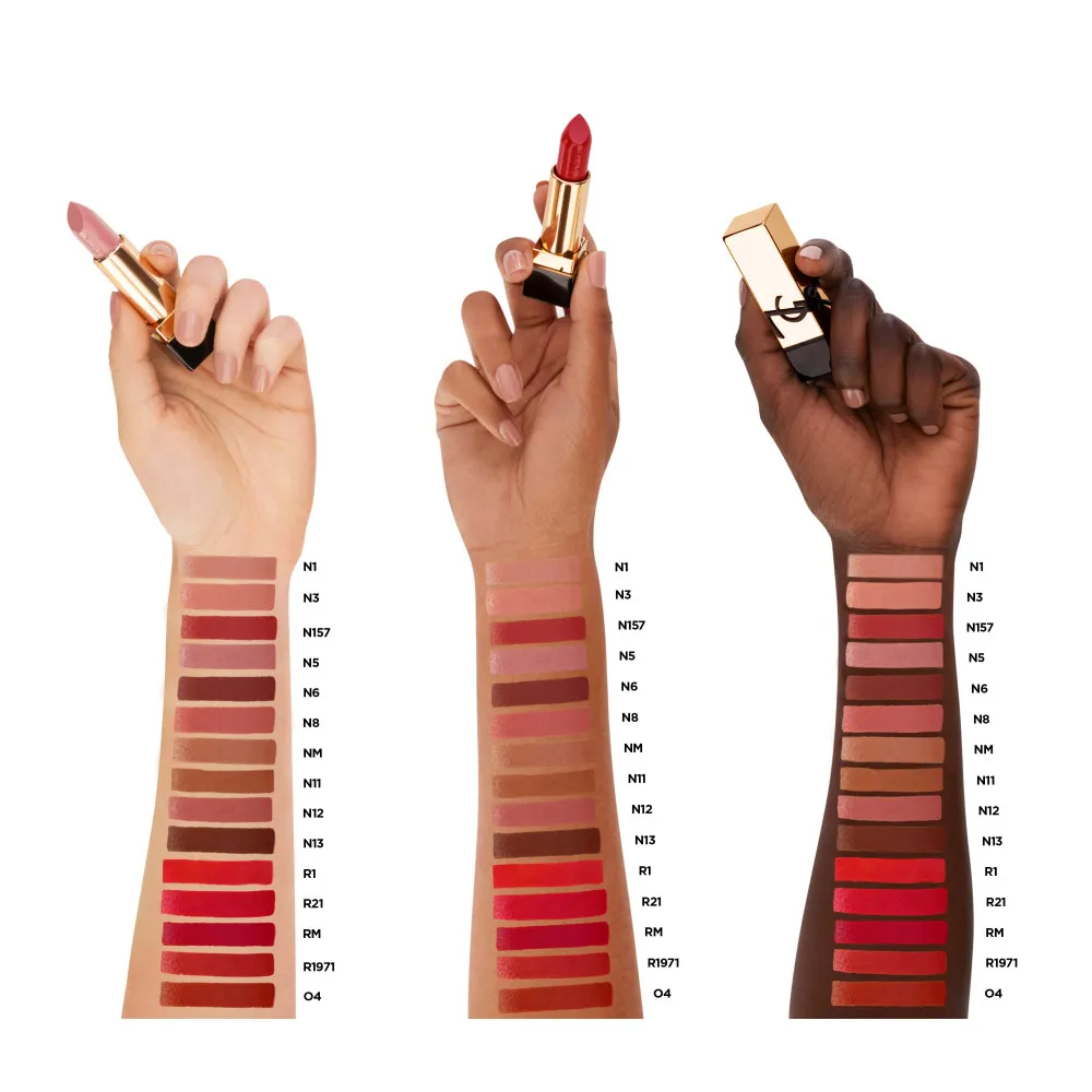 YVES SAINT LAURENT ROUGE PUR COUTURE LABIAL ACABADO SATINADO EN   N2 NUDE LACE