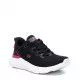 Zapatillas deportivas Xti 043467 deportiva negra con detalles rosas