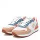 Zapatillas urban Xti 04366105 beiges con detalles azules y rosas