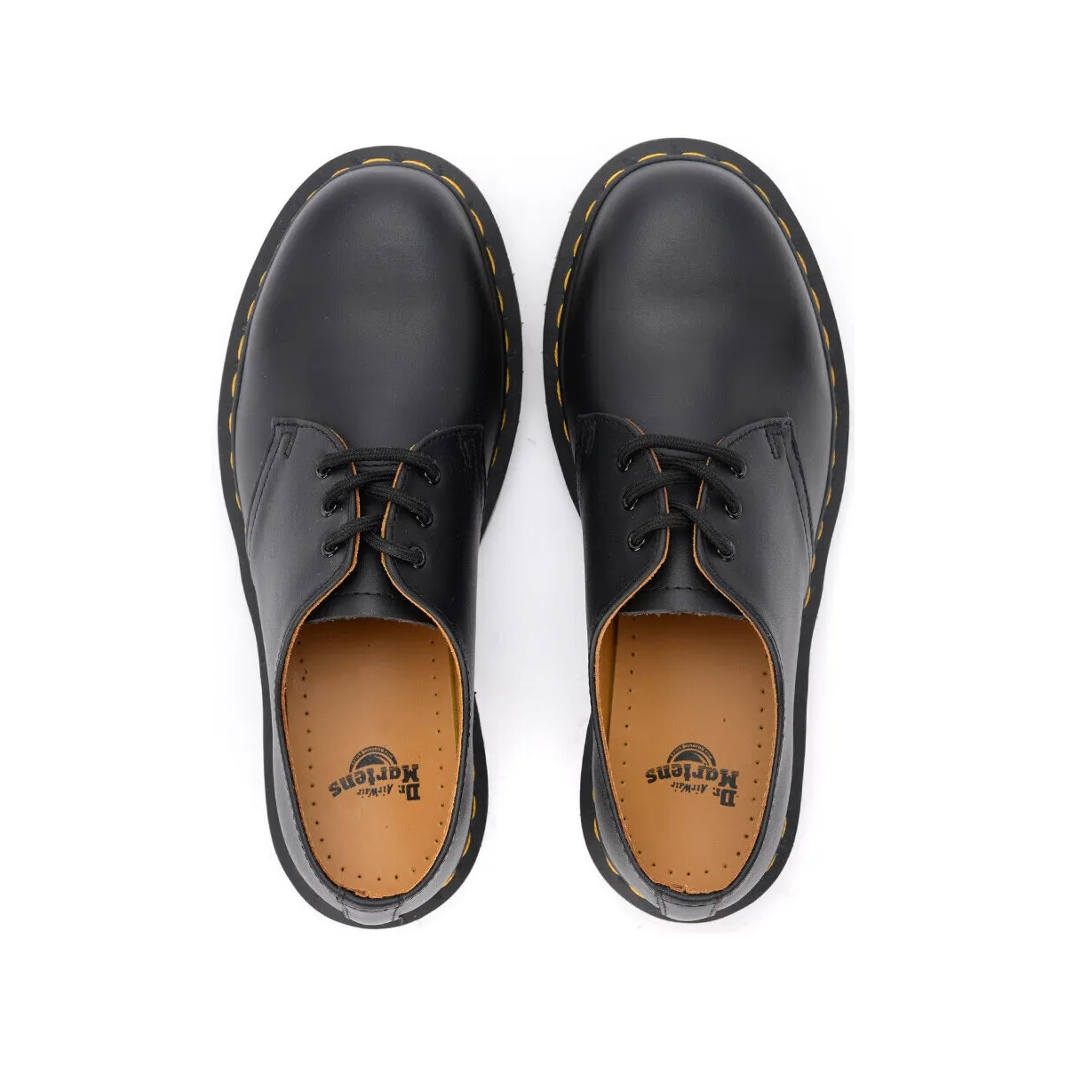 Zapato con cordones  1461 Nappa en cuero negro
