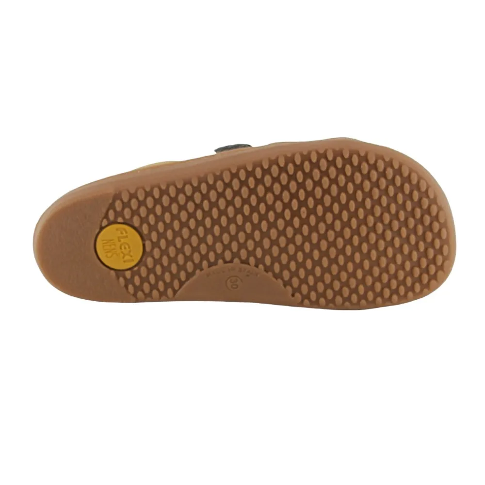 ZAPATOS BAREFOOT FLEXI NENS 9000R MOSTAZA