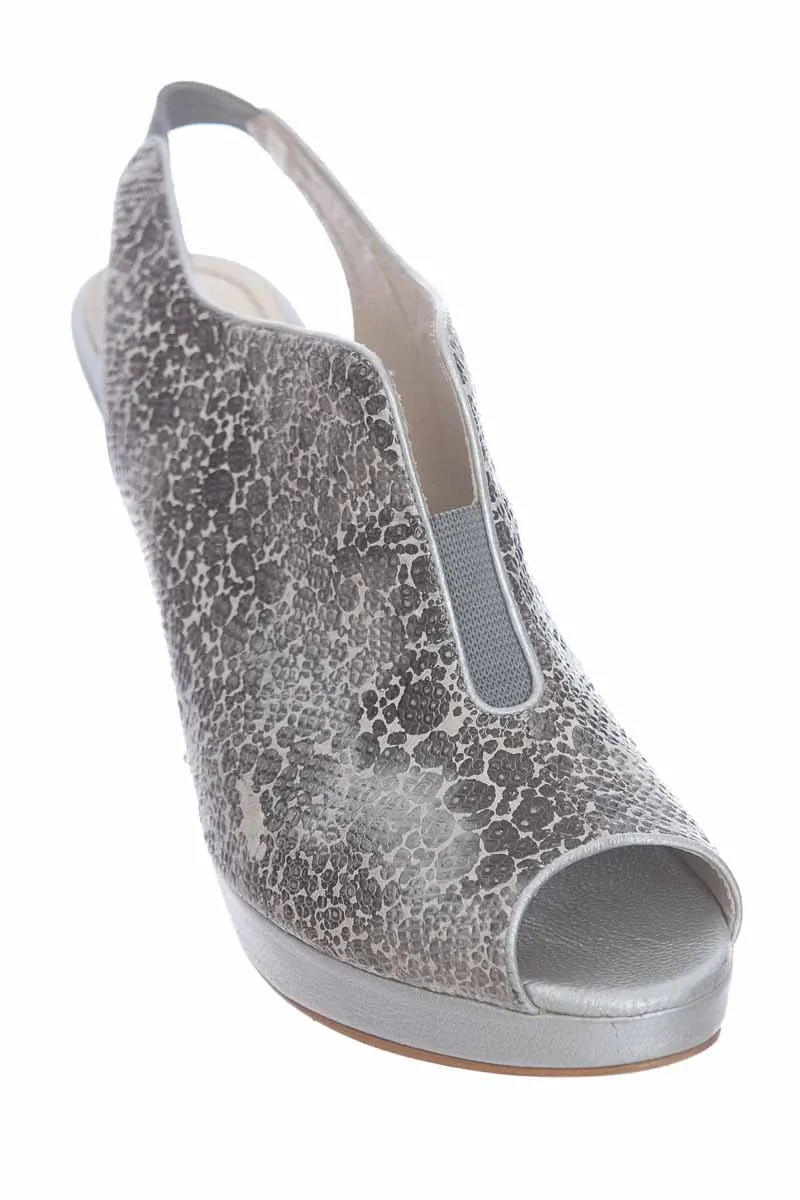 ZAPATOS COLOR PLATEADO  BON BONITE