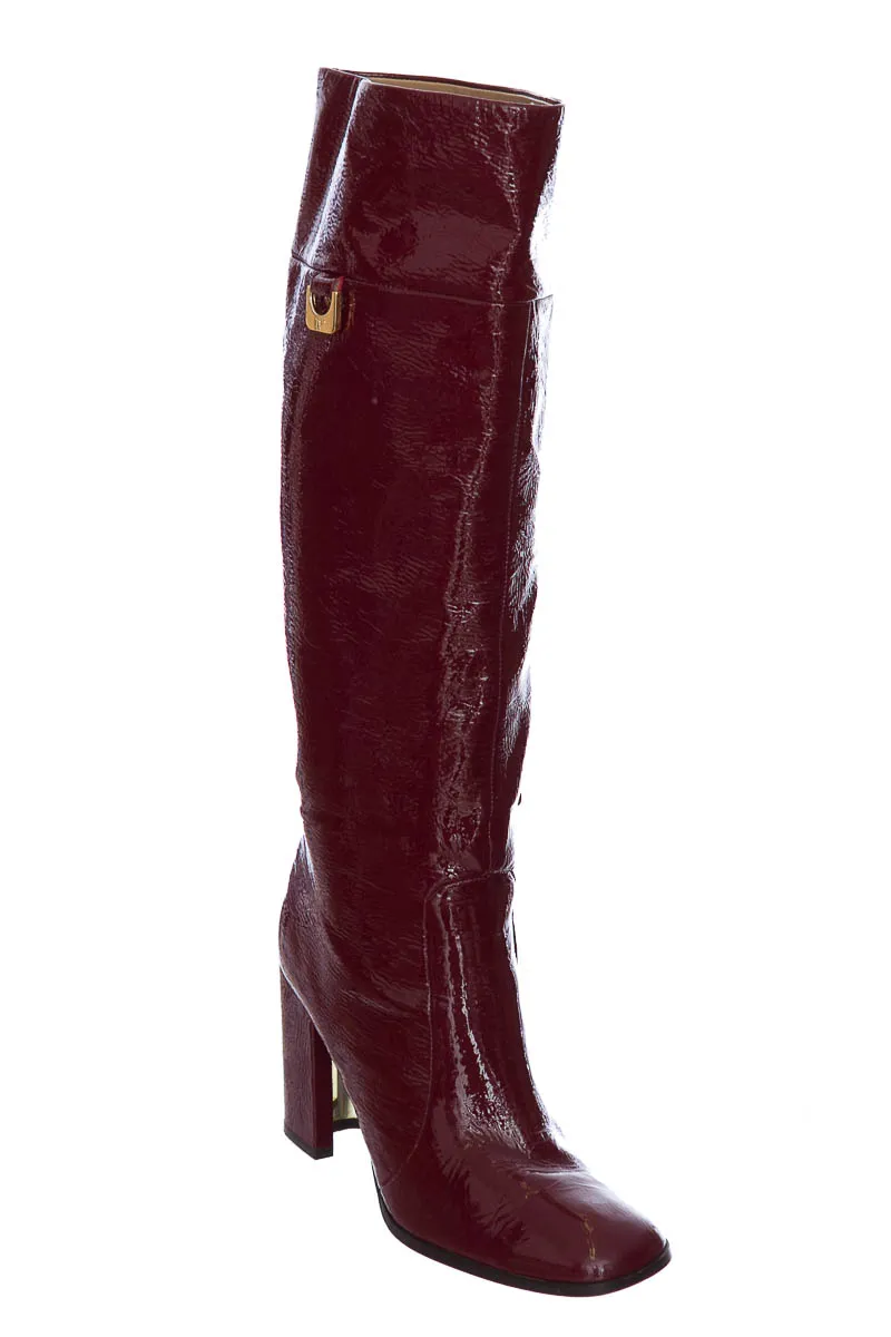 ZAPATOS COLOR VINOTINTO  DIANE VON FURSTENBERG