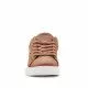 Zapatos sport Levi's efecto piel marrón con detalle azul