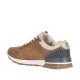 Zapatos sport Sweden Klë marrones combinado con azul y crema