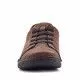 Zapatos sport Zen marrones con elásticos en frontal