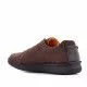 Zapatos sport Zen marrones con elásticos en frontal