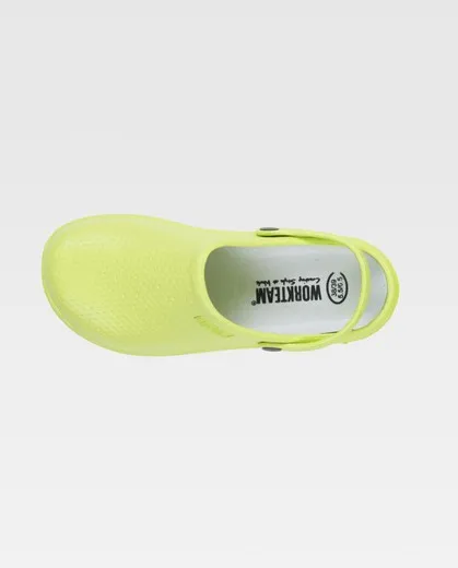 Zueco EVA unisex Antideslizante Ultraligero, ergonómico Anatómico, suave para los pies Verde Lima