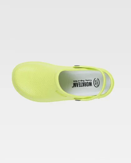 Zueco EVA unisex Antideslizante Ultraligero, ergonómico Anatómico, suave para los pies Verde Lima